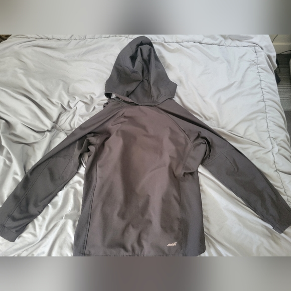 Black avia windbreaker with removalbe hood - Picture 2 of 4
